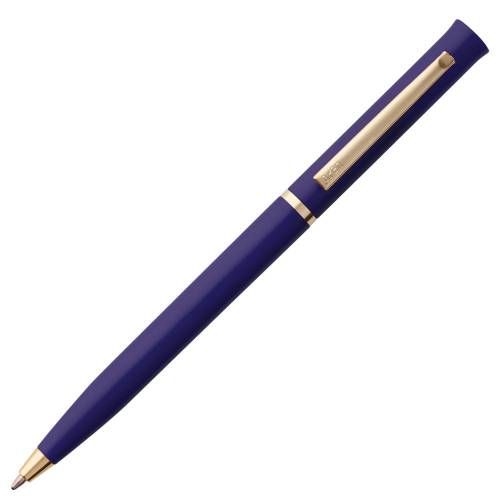 Ручка шариковая Euro Gold, синяя фото 4