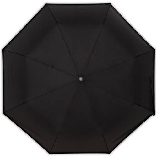 Зонт складной Cloudburst, черный фото 3
