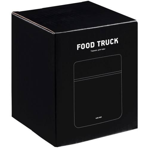 Термос для еды Food Truck, черный фото 5