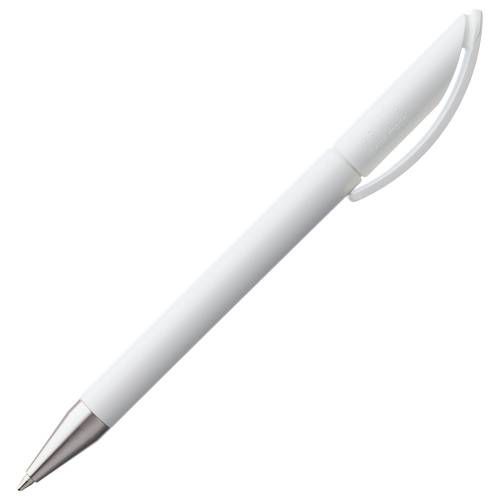 Ручка шариковая Prodir DS3 TPC, белая фото 5