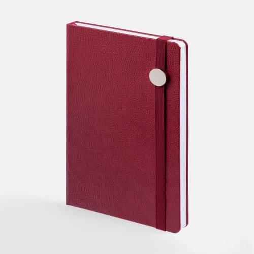 Ежедневник Nova Round, недатированный, красный фото 3