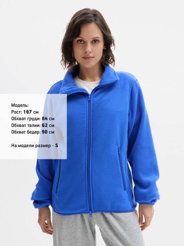 Куртка флисовая унисекс Ben Mac, синяя фото 10