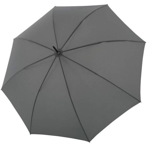 Зонт-трость Nature Stick AC, серый фото 3