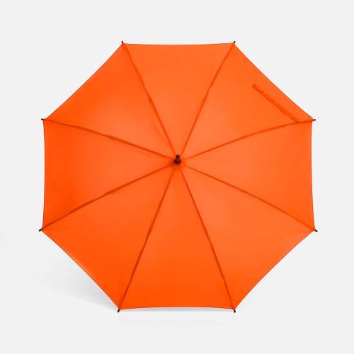 Зонт-трость Standard, оранжевый неон фото 3