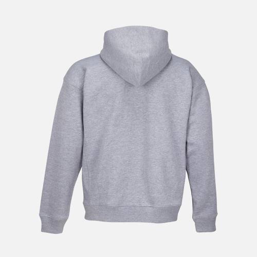 Толстовка унисекс на молнии Jelo, серый меланж фото 3