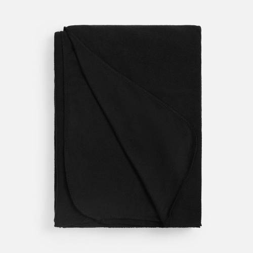 Флисовый плед Warm&Peace, черный фото 3 Флисовый плед Warm&Peace, черный фото 3