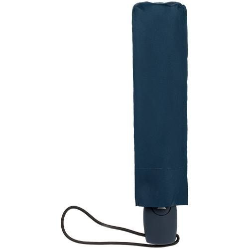 Зонт складной Comfort, синий фото 5