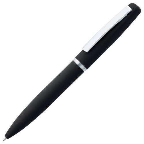 Ручка шариковая Bolt Soft Touch, черная фото 2