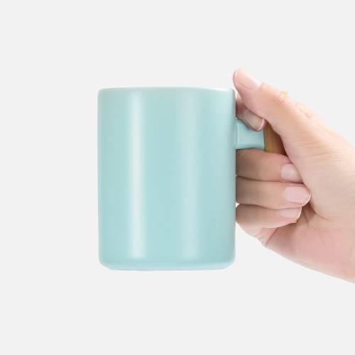 Кружка для сублимационной печати Ecogrami, голубая фото 4