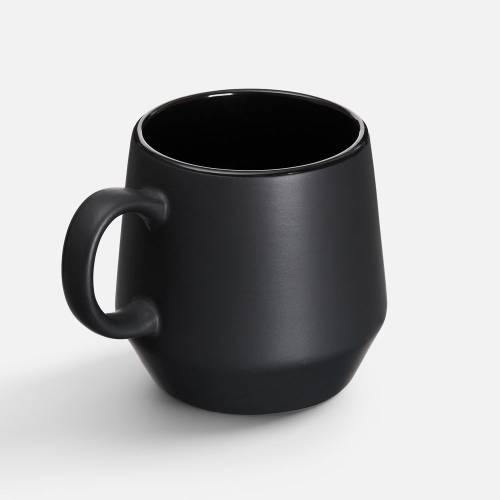 Кружка Tubbi, черная фото 3