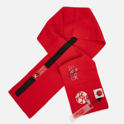 Шарф Urban Flow, красный фото 9