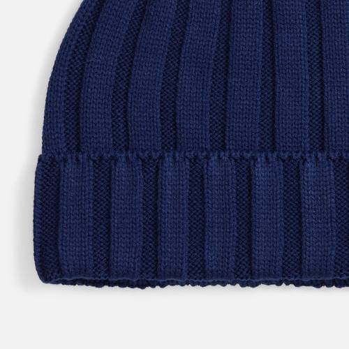 Шапка Metelitsa, темно-синяя (сапфир) фото 4 Шапка Metelitsa, темно-синяя (сапфир) фото 4