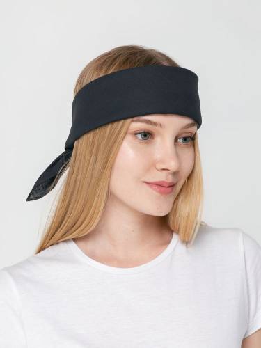 Бандана Overhead, черная (графит) фото 2