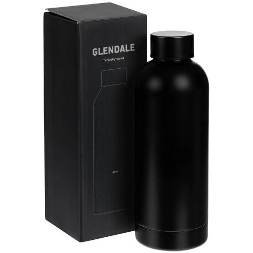 Термобутылка Glendale, черная фото 9