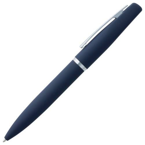 Ручка шариковая Bolt Soft Touch, синяя фото 3