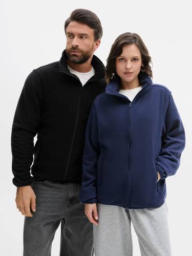 Куртка флисовая унисекс Ben Mac, черная фото 15