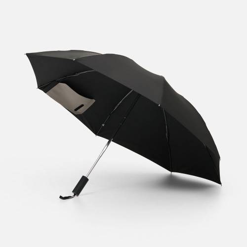 Зонт обратного сложения Easyroll, черный Зонт обратного сложения Easyroll, черный