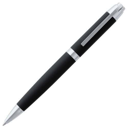 Ручка шариковая Razzo Chrome, черная фото 4