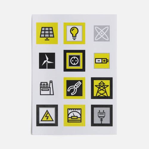 Стикерпак бумажный Industry, энергетика фото 2