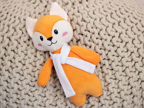 Мягкая игрушка Beastie Toys, лисенок с белым шарфом фото 6 Мягкая игрушка Beastie Toys, лисенок с белым шарфом фото 6