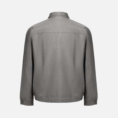 Куртка унисекс Bratislava, серая фото 4 Куртка унисекс Bratislava, серая фото 4