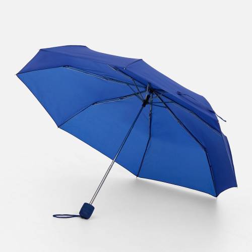 Зонт складной Basic, синий фото 2