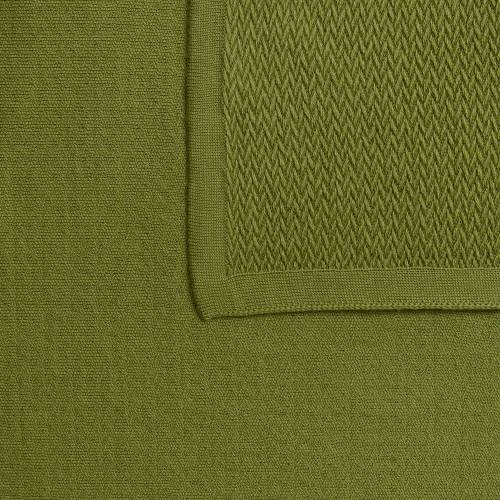 Плед Ornato, зеленый (лавровый) фото 4