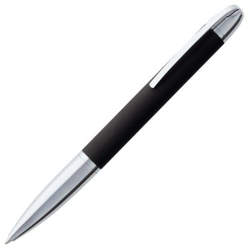 Ручка шариковая Arc Soft Touch, черная фото 2