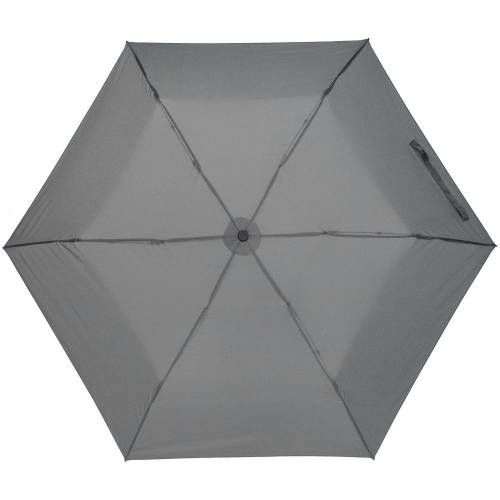 Зонт складной Luft Trek, серый фото 4
