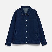 Куртка джинсовая O1, темно-синяя