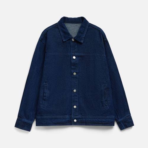 Куртка джинсовая O1, темно-синяя