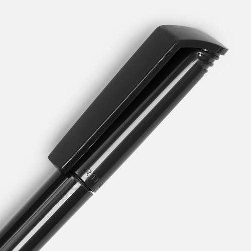 Ручка шариковая Flip, черная фото 4