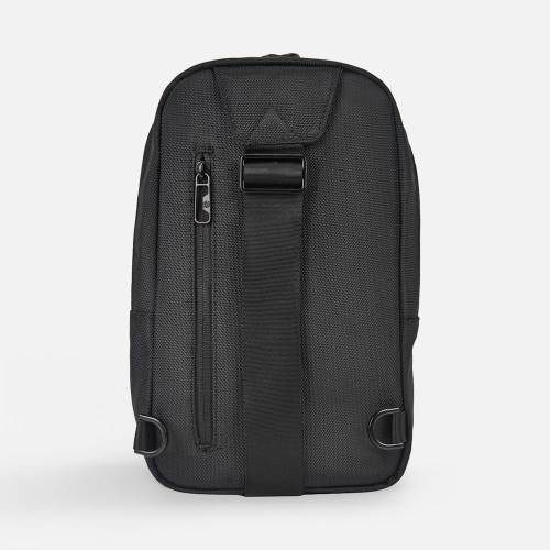 Рюкзак на одно плечо Discovery M, черный фото 4