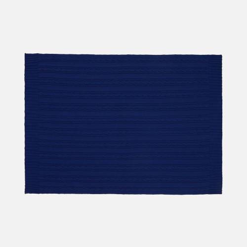 Плед Remitti, темно-синий (кобальт) фото 5