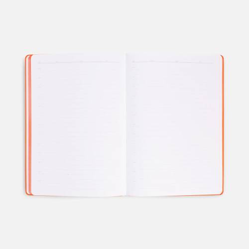 Ежедневник Flexpen Shall, недатированный, оранжевый фото 10