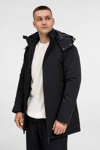 Куртка-парка унисекс Sfera, черная фото 2