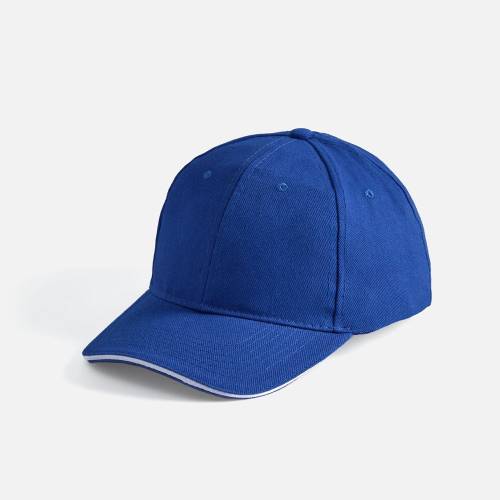 Бейсболка Buffalo, ярко-синяя с белым фото 2