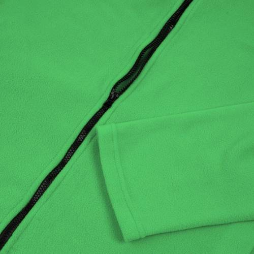 Куртка флисовая унисекс Manakin, зеленое яблоко фото 4