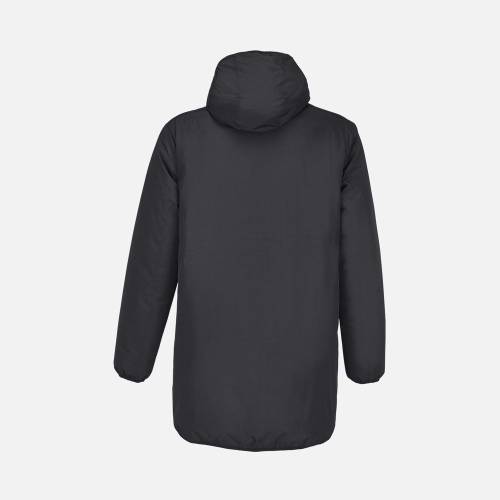 Куртка-парка унисекс Reverse, черная фото 3