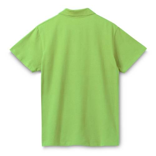 Рубашка поло мужская Spring 210, зеленое яблоко фото 3
