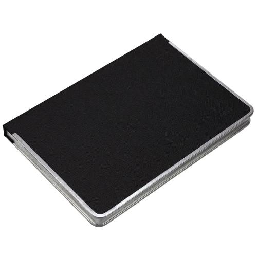 Ежедневник Frame Metal, недатированный, черный фото 5