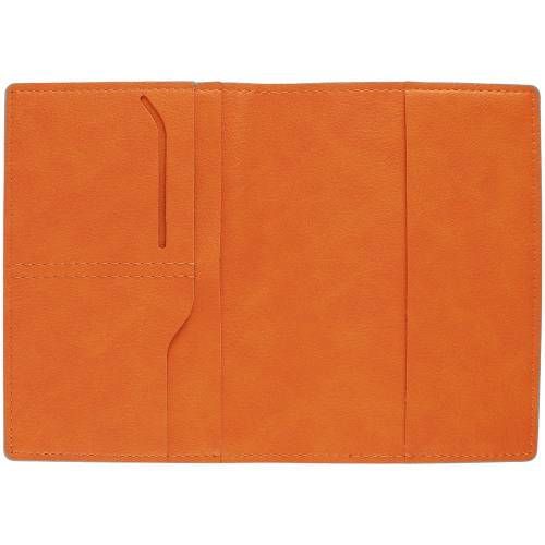 Обложка для паспорта Petrus, оранжевая фото 3