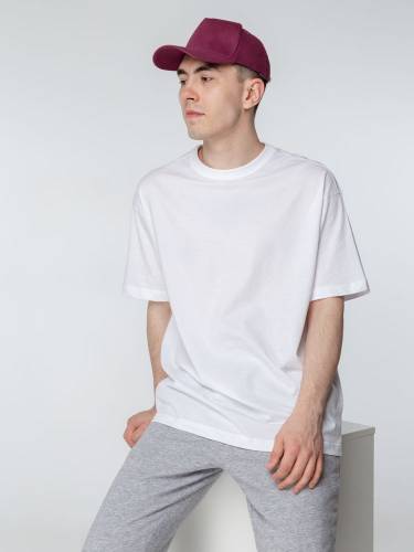 Футболка оверсайз мужская Boxy Men, бежевая (льняная) фото 5