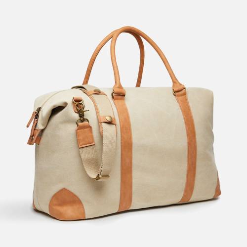 Дорожная сумка Bosler, бежевая фото 2