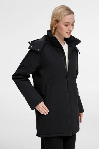 Куртка-парка унисекс Sfera, черная фото 21