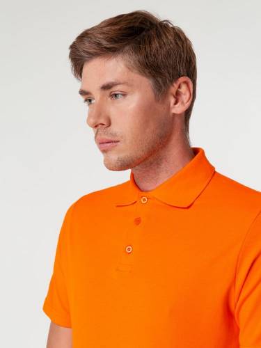 Рубашка поло мужская Virma Light, оранжевая фото 9