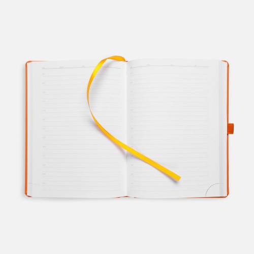 Ежедневник Favor Metal, недатированный, оранжевый фото 6