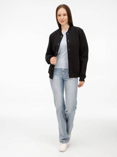 Бомбер унисекс AtmosWear, черный фото 14 Бомбер унисекс AtmosWear, черный фото 14