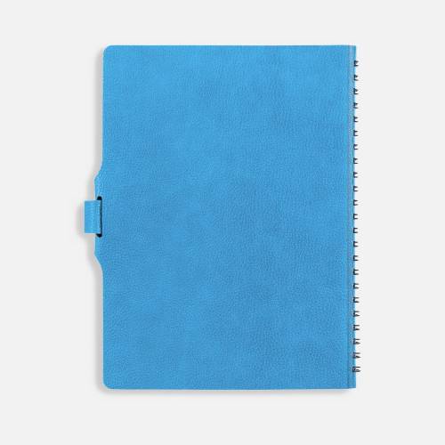Ежедневник Strep Front на заказ, недатированный, голубой фото 3