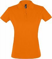 Рубашка поло женская Perfect Women 180 оранжевая